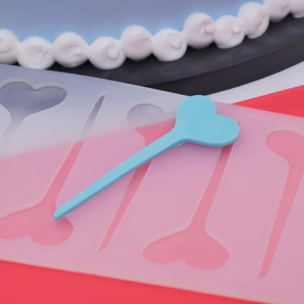 DIY 3D сердце Форма шоколад силиконовые формы для выпечки украшения Торты Печенье