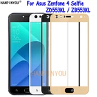 Для Asus Zenfone 4 Selfie ZD553KL ZB553K полное покрытие закаленное стекло Защита для экрана ультратонкая Взрывозащищенная защитная пленка