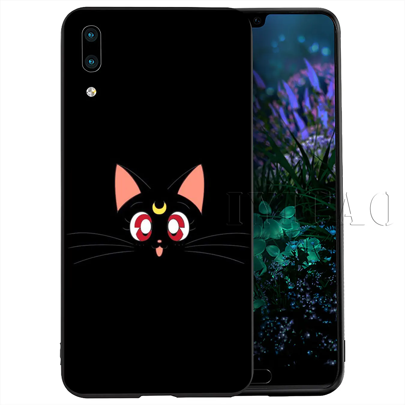 IYICAO Сейлор Мун Симпатичный мягкий силиконовый чехол для телефона Huawei Y9 Y7 Y6 Prime 2019