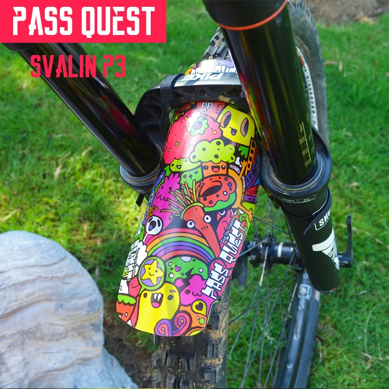 PASS QUEST SVALIN P3 MTB Bike Mudguard Bicycle Fender Front Rear Mountain Road Cycling bike Accessories bicycle accessories | Спорт и