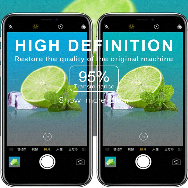 21D полное покрытие Защитное стекло для IPhone 7 6s 8 X XS Max XR Защита экрана 6 Plus