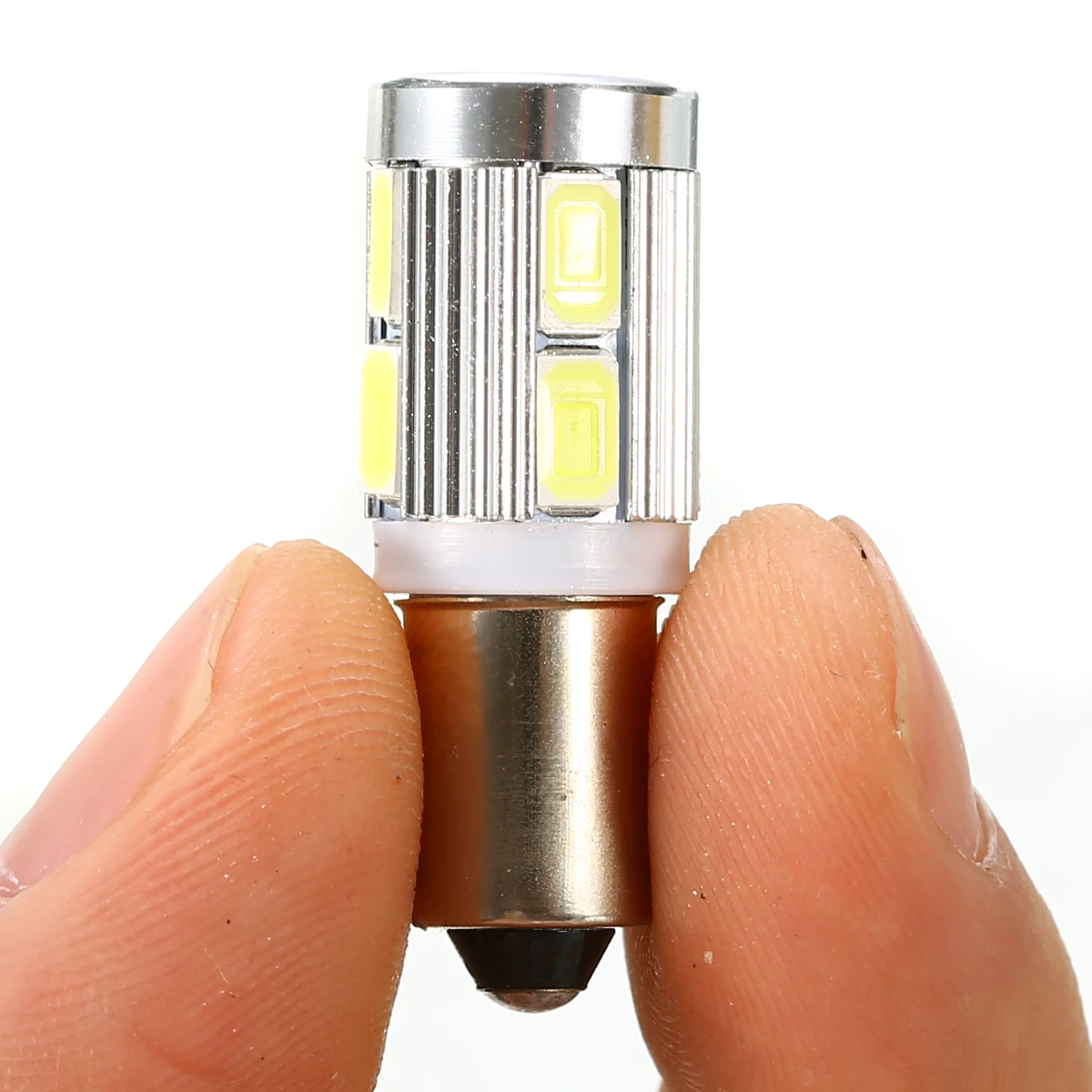 2 шт. BA9S H6W 10SMD Автомобильный светодиодный бортовой светильник лампочки Canbus без