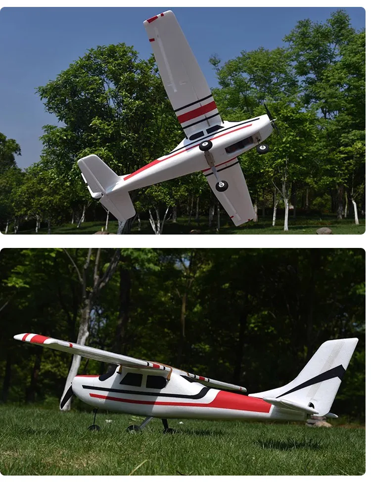 Cessna HJW182 1200 мм размах крыльев EPO тренер для начинающих RC самолет комплект для RC моделей игрушки дистанционного управления