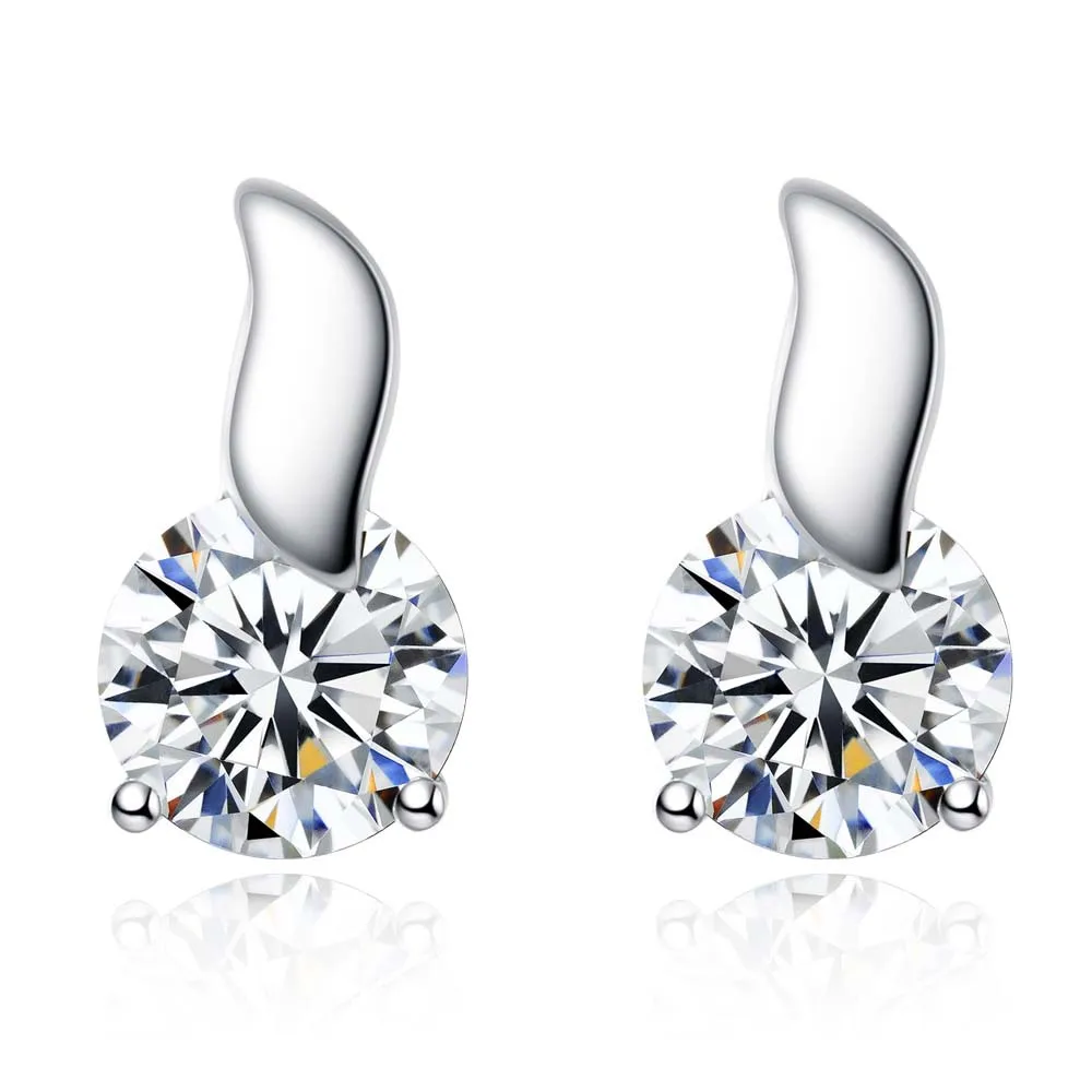 Женские серьги с листьями из циркония|zircon earrings|earrings for womenearrings |