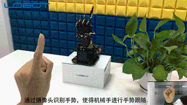 LOBOT uHand2.0 Raspberry 3B+ программируемое распознавание цвета лица ПК/ручка управления RC рука робота и 480P камера