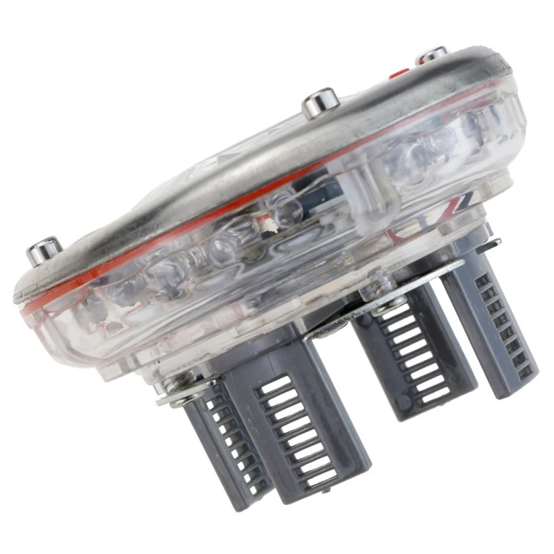 4 шт./лот Солнечная энергия авто вспышка обесцвечивание Led украшение автомобиля