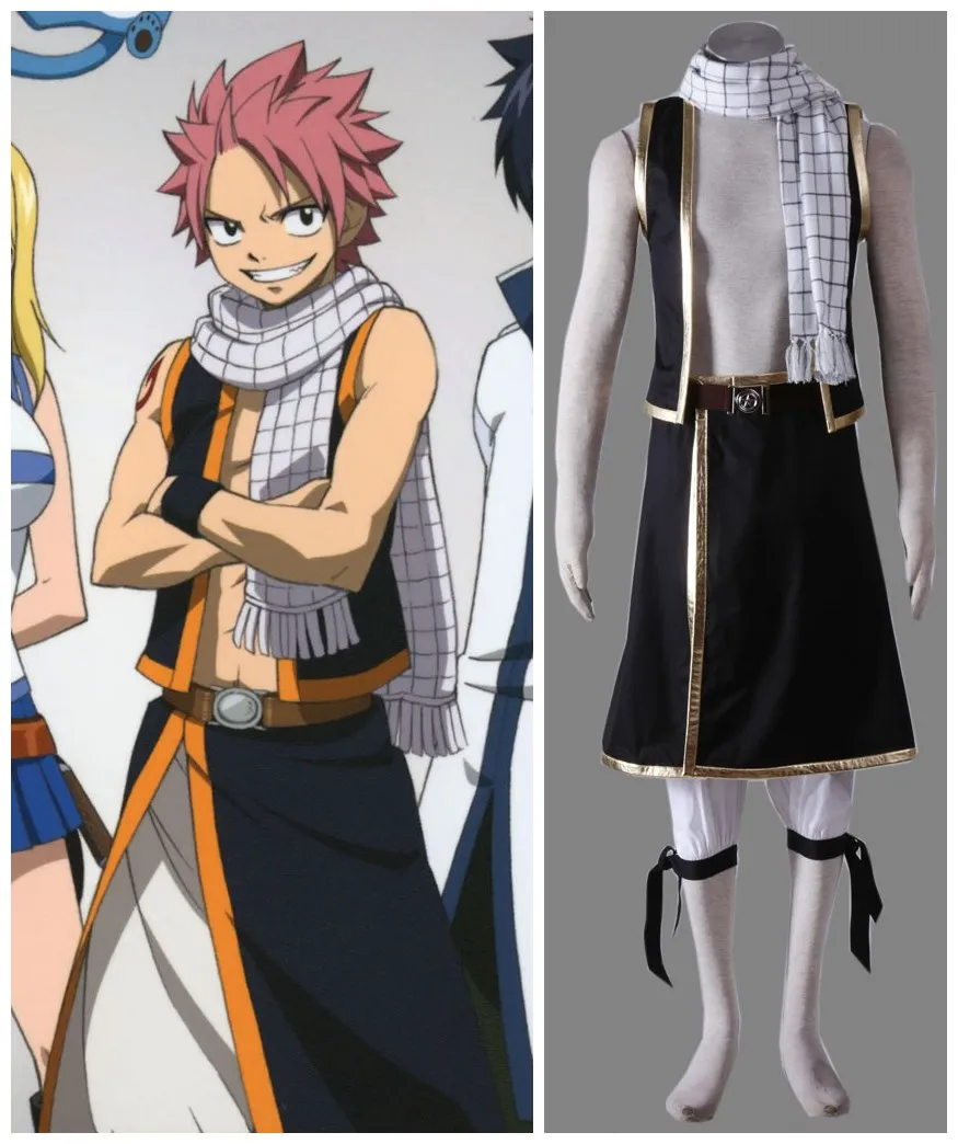 

FAIRY TAIL Natsu dragneel cosplay halloween costume