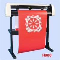 110v220v h980 cutting plotter with stand garment silhouette reflective media cuttter machine 100w auto contour 780mm s
