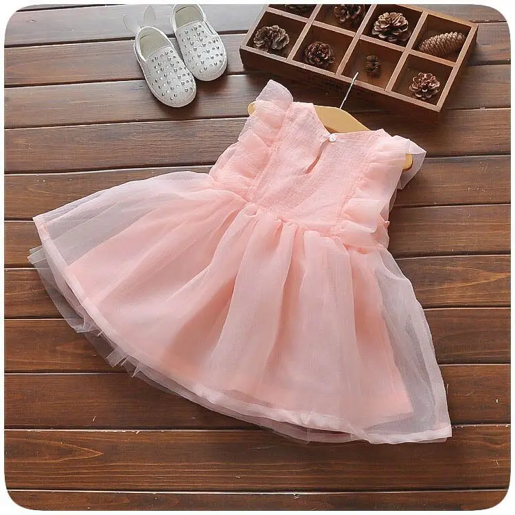 Женское летнее платье с бантом без рукавов|infant summer dresses|baby girl dressvestido infantil |