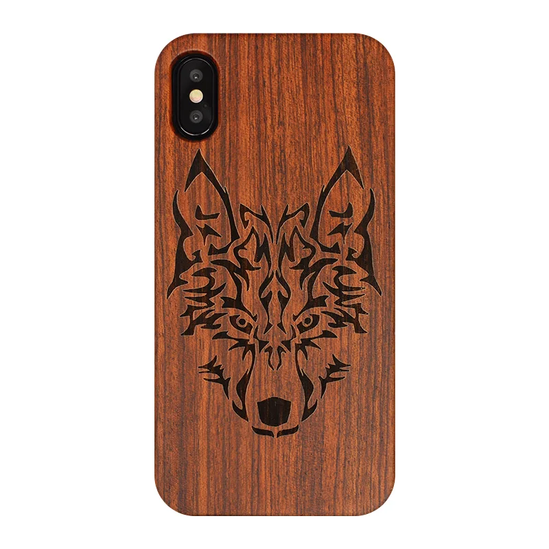 Резьба по дереву чехол для телефона iPhone X XS MAX XR 5 SE 6 6S 7 8 Plus индивидуальный