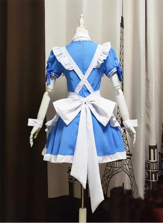 Это заказ кролика? Костюм горничной кафuu Chino Косплей Desu ka Gochuumon wa Usagi Desuka Kirima Syaro на заказ (art.: 7b2720ccc) - 7b2720ccc