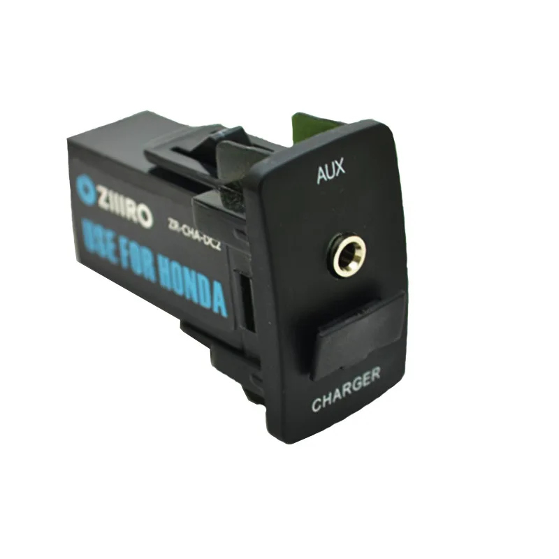 Автомобильный интерфейс USB зарядное устройство разъем адаптер и Aux аудио вход для