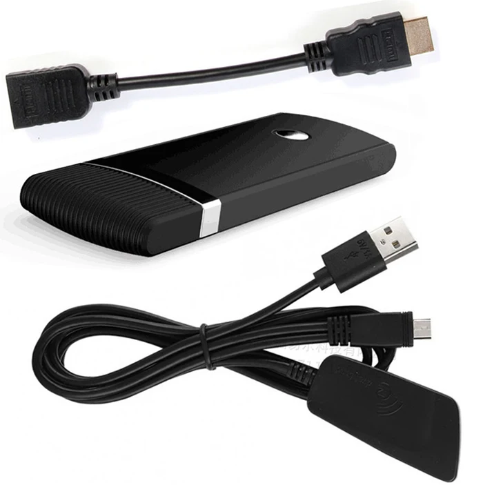 5G Black 5G 2,4G беспроводной WiFi HDMI HD tv Dongle DLNA Airplay мобильный экран Cast для iPhone XS MAX XR tv Stick для HUAWEI P30 Pro Android - Цвет: 5G Black