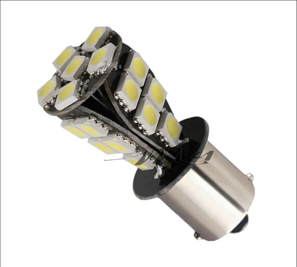 1156 21 SMD BAU15S красный Белый Желтый светодиодные автомобильные лампочки canbus без