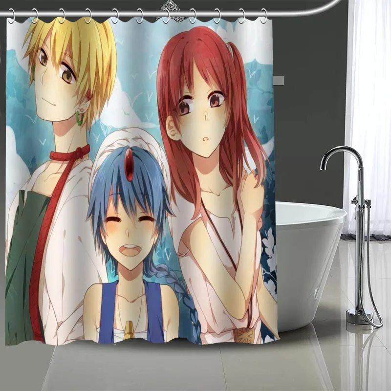 Занавеска для душа MAGI Современная тканевая занавеска ванной домашний декор с