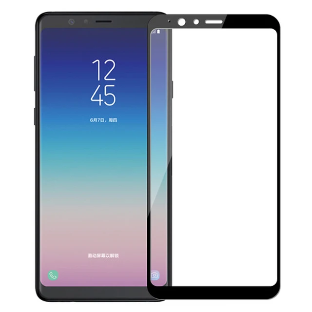 3D закаленное стекло для Samsung Galaxy A8 star полное покрытие 9H защитная пленка Защита