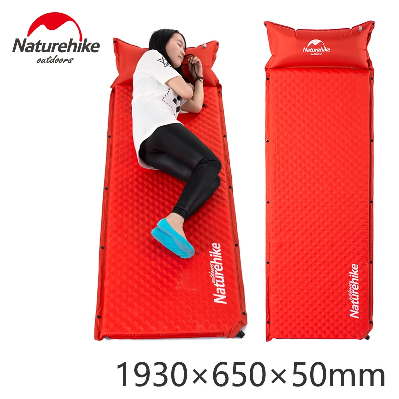 Naturehike Автоматический надувной коврик для кемпинга Самонадувающийся Сращивание