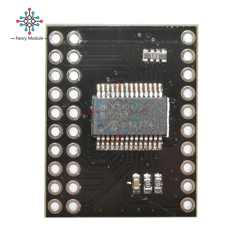 Модуль последовательного интерфейса IIC I2C MCP23017 SPI MCP23S17 двунаправленный 16-битный