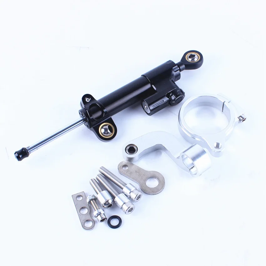

CNC Steering Damper Stabilizer Mount Bracket Kit For BMW R1200GS R1200 GS CL R1200CL 2013 2014 2015 2016 Motor Accessories
