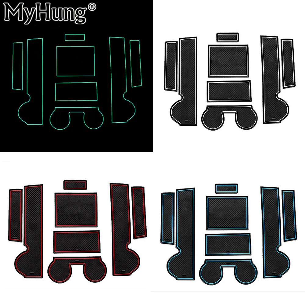 Автомобиль Нескользящая внутренняя чашка подушки дверной коврик для Защитные