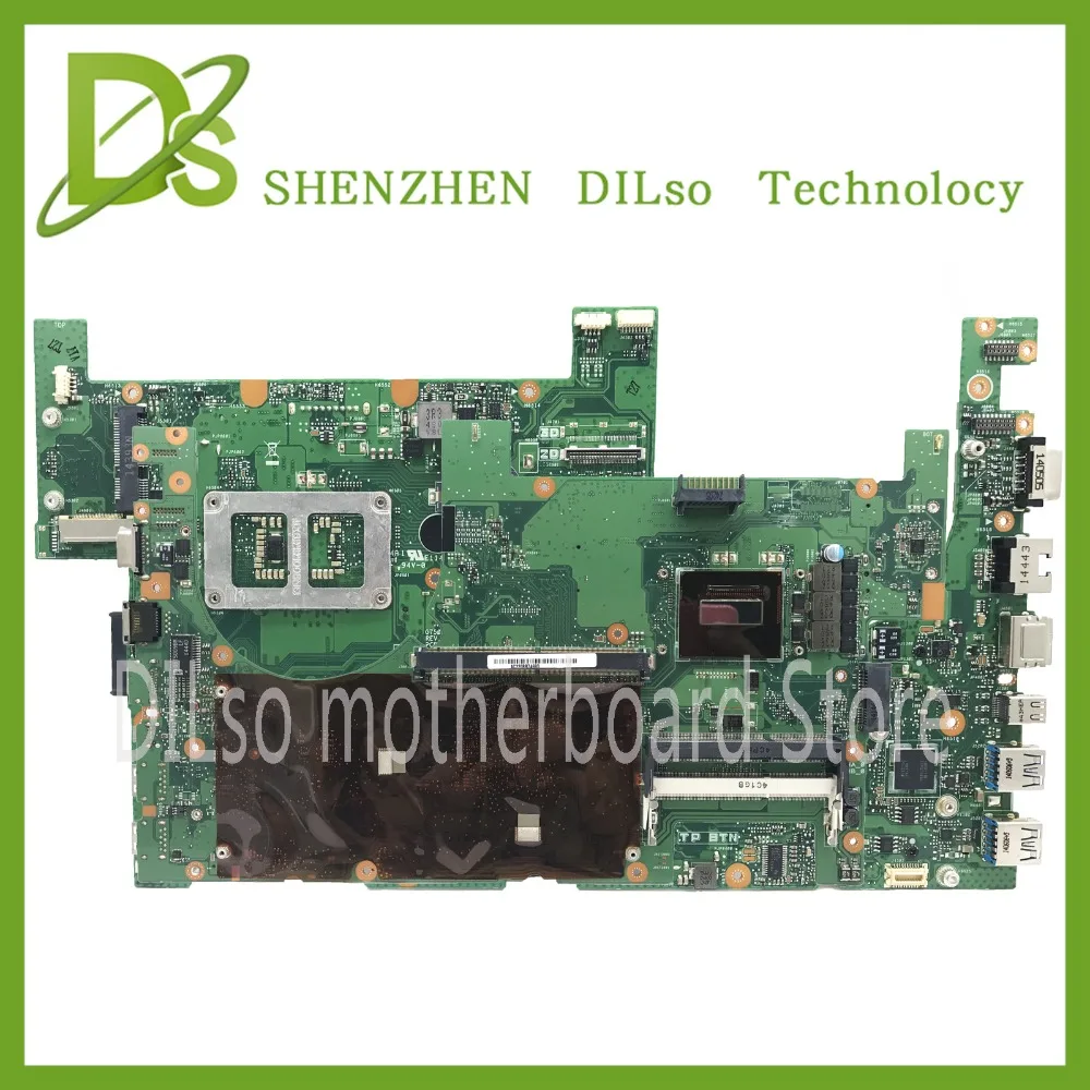 Материнская плата KEFU G750JH для ASUS G750JW G750JX G750J G750JM G750JS материнская ноутбука i7-4700HQ