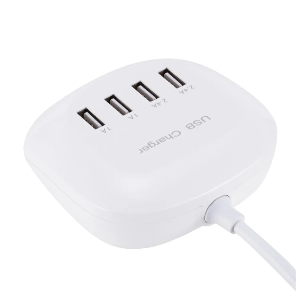 EPULA 4 порта 3.4A 77 Вт USB настольное быстрое зарядное устройство Быстрая зарядка