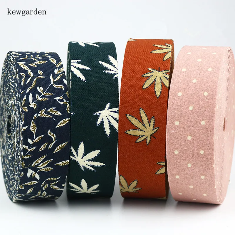 Тканевые ленты kewgarden 40 мм 4 см цветы лист хлопок многослойные тканевые сделай сам