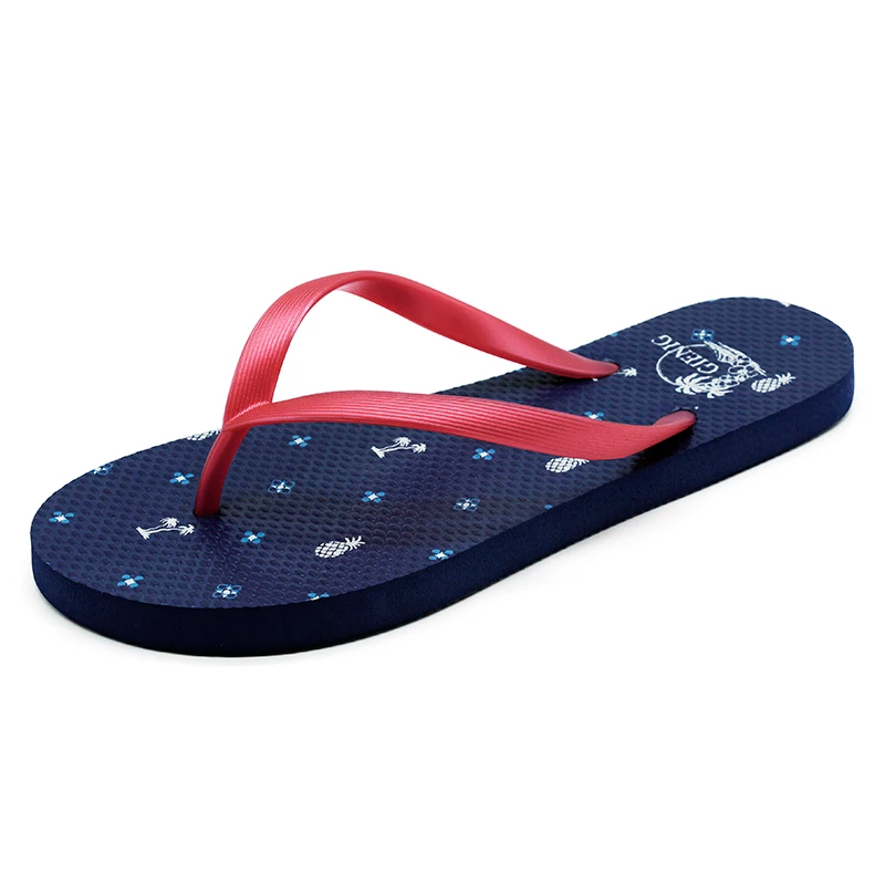GieniG Summer Sandals Ourdoor Flat Shoes Print Beach Slippers Women Flip Flops | Обувь