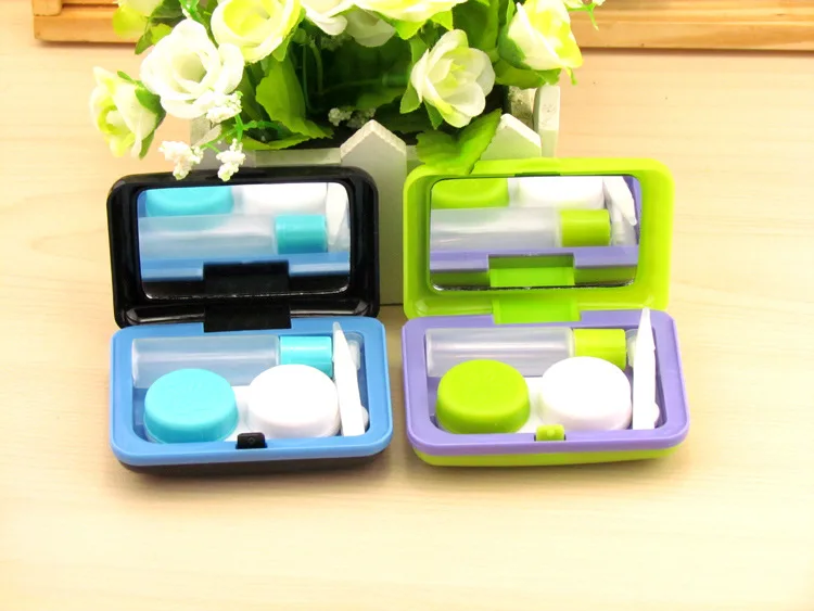 LIUSVENTINA милый чехол для контактных линз в форме чемодана контейнер коробка |