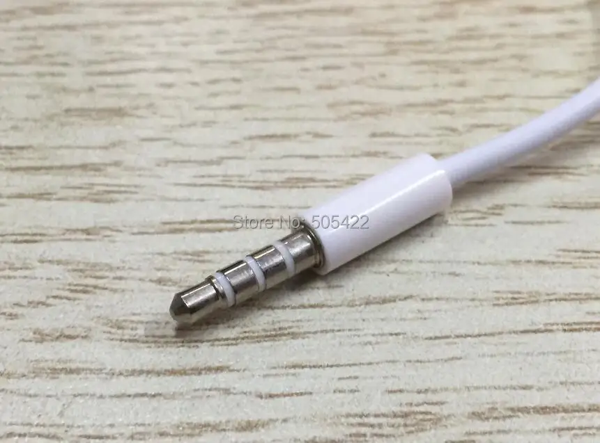 500 шт./лот белый 3 5 мм штекер AUX вспомогательный аудиоразъем к USB-кабелю