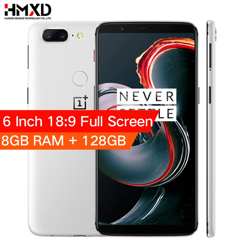 Оригинальный Oneplus 5 т 8 ГБ 128 Snapdragon 835 восьмиядерный смартфон 6 01 &quot20.0MP 16.0MP двойной