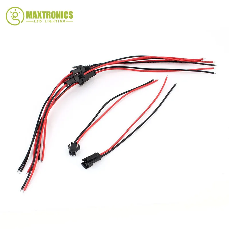 2pin 3pin 4pin светодиодный разъем мужской/женский JST SM 2 3 4 5Pin провода кабель для