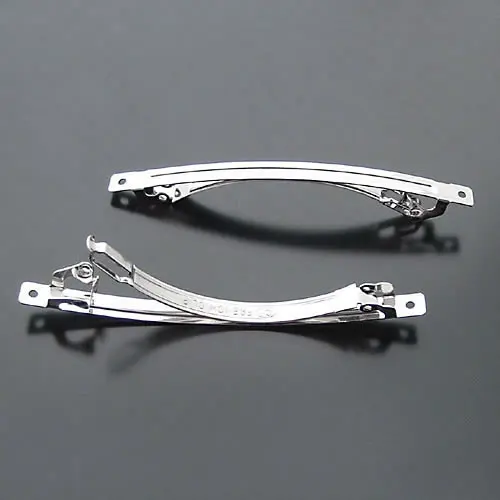 (18758)10PCS 62MM 83MM 100MM Imitation Rhodium Steel High Quality Hair Jewelry Clips Findings Accessories Wholesale | Украшения и
