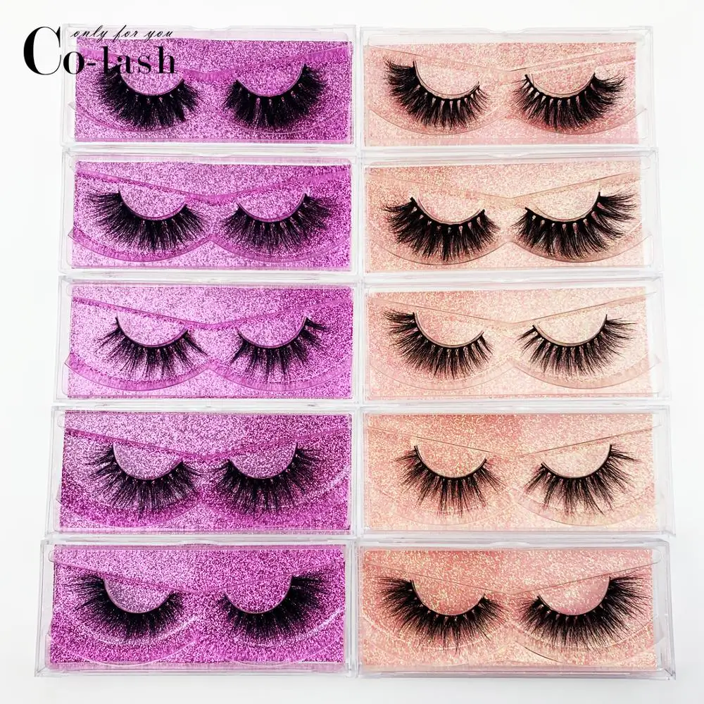 

Colash Eyelashes 3D Mink Lashes natural handmade volume soft lashes natural long eyelash extension real mink eyelash for makeup