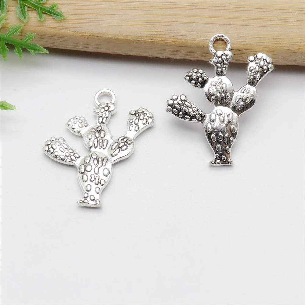 Wholessale Cactus Charms 55pcs/lot Jewelry Findings fit DIY Bracelet Necklace Pendants for Making | Украшения и аксессуары