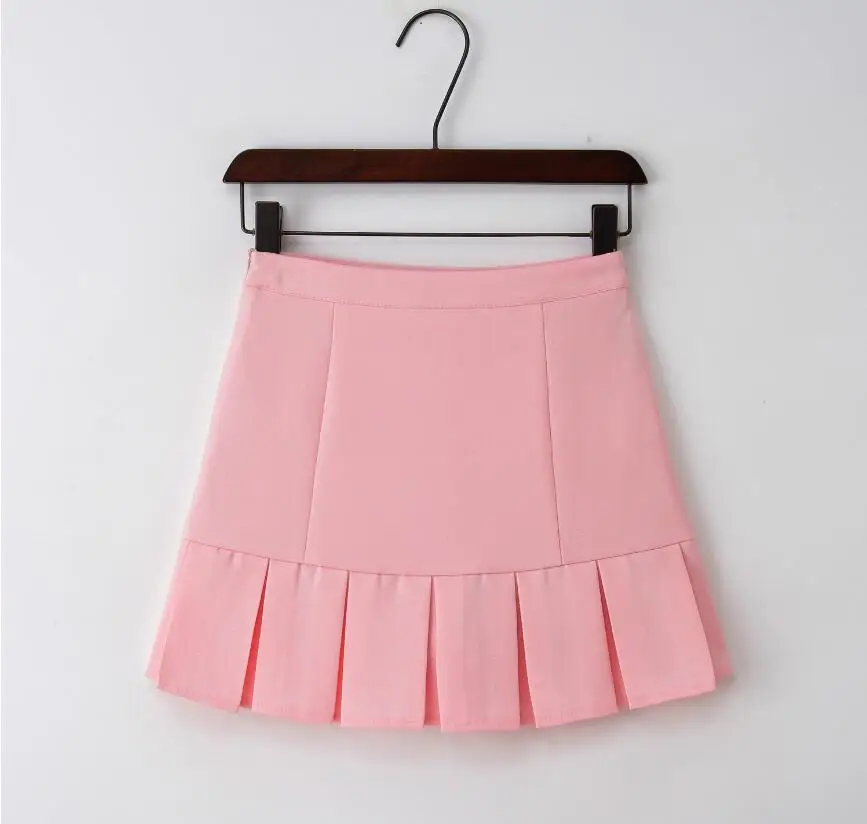 Корейская новая короткая юбка с высокой талией в стиле колледжа|skirt korean|korean shortkorean