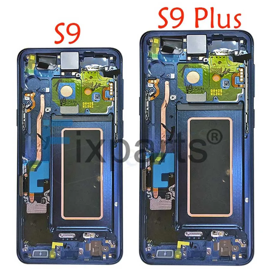 ЖК дисплей 5 8 дюйма для Samsung Galaxy S9 сенсорный экран дигитайзер в сборе с рамкой 6 2 Plus