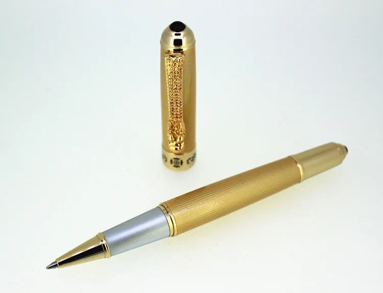 Высококачественная ручка jinhao с зажимом для дракона женский подарок 0 7 мм черные