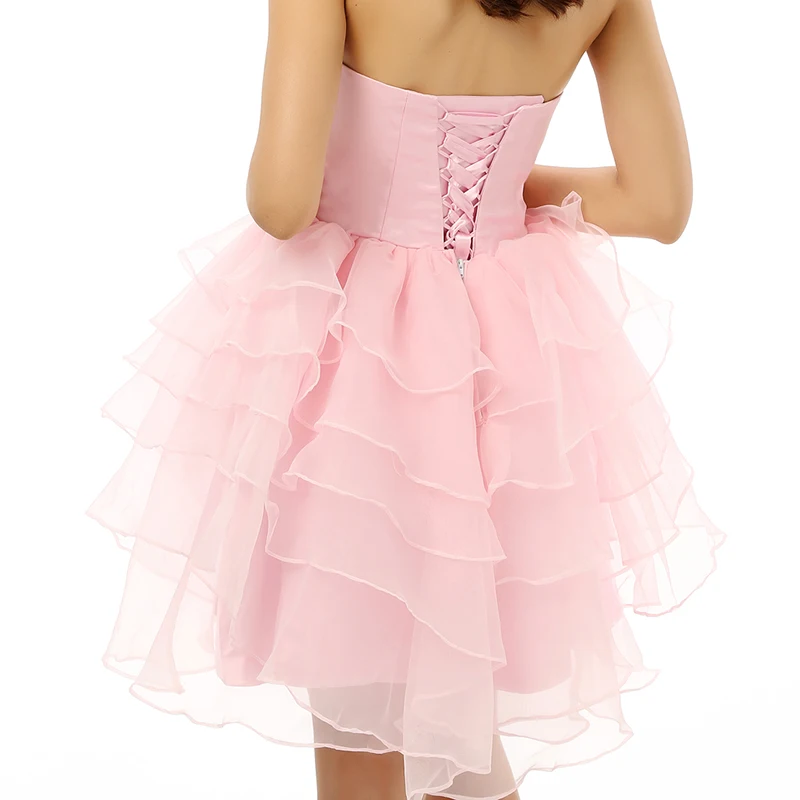 Forevergracedress 2017 пикантные Розовые Короткие платье для выпускного вечера Лидер