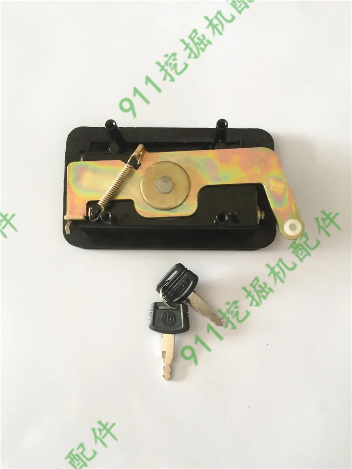 

Excavator parts cab door lock assembly Foton 80 / 150 / 200 / 220 / 260 lock block / handle