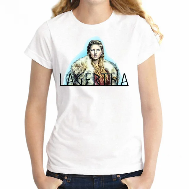 Женская футболка Vikings Shield Maiden Lagertha The Shieldmaiden лучшая девушка ходящая в валхаллу