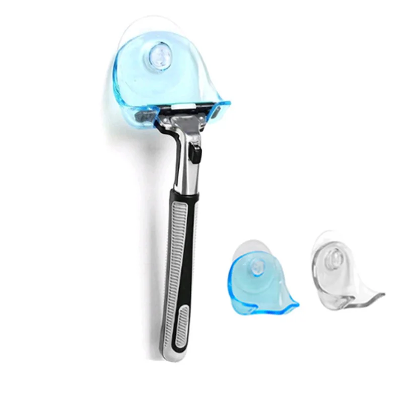 Hoomall пластиковая супер присоска безопасная стойка для бритвы прозрачный синий