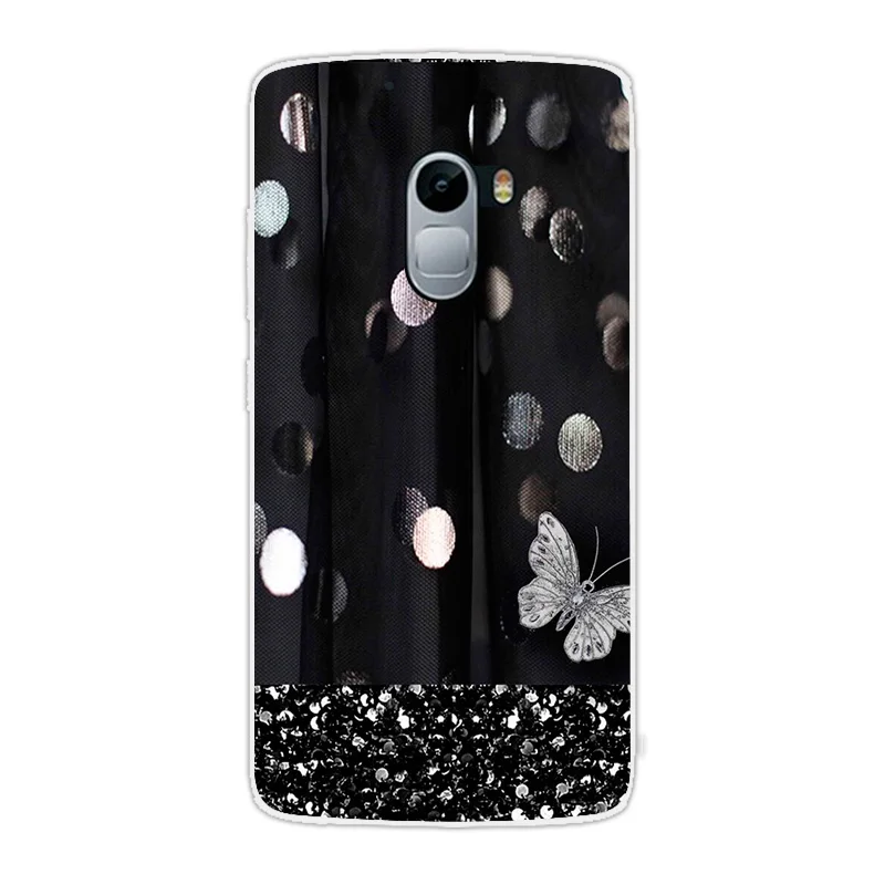 Phone Cases for Lenovo Vibe K4 Note A7010 Funda Silicon Soft TPU Butterfly Back Cover Coque Protection | Мобильные телефоны и