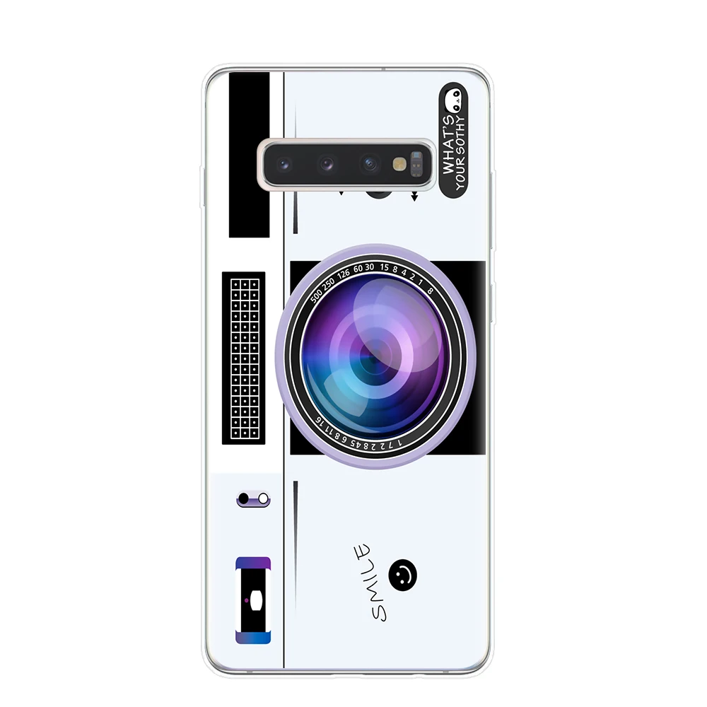 Винтажная пленка камера Gameboy чехол для телефона для samsung Galaxy S6 S7 Edge S8 S9 S10 Plus 5G Lite S10E M10 M20 Мягкий ТПУ чехол