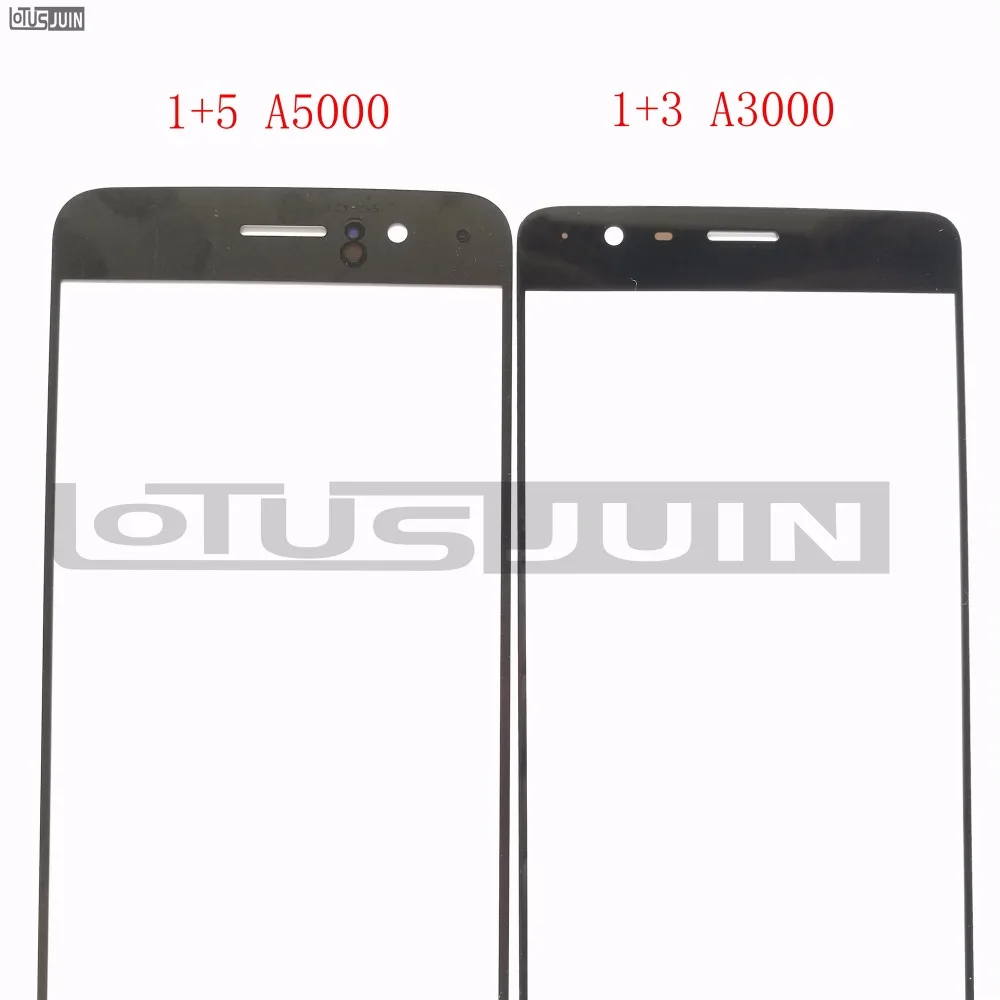 1pcs Outer LCD Front Screen Glass Lens Cover Replacement Parts for Oneplus 5 1+5 A5000 For 3 1+3 A3000 | Мобильные телефоны и