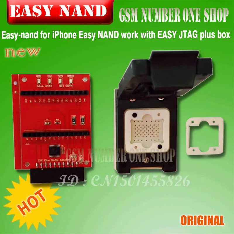 Easy nand EASY NAND новейшая версия 2019 разъем для iphone работает с JTAG plus box|Детали устройств