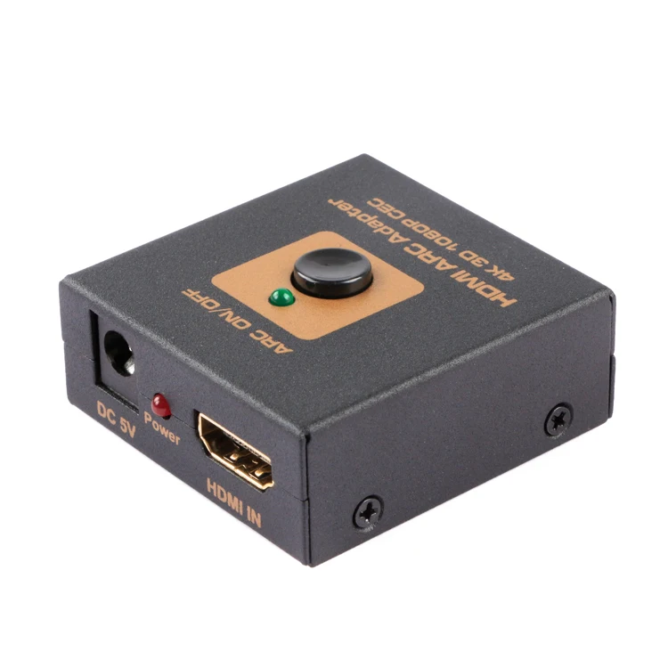 LINK-MI LM-HA03 HDMI конвертер 4K 3D 1080P CEC HDMI ARC адаптер 340 МГц с оптическим волокном расстояние 30 м с аудио портом Toslink
