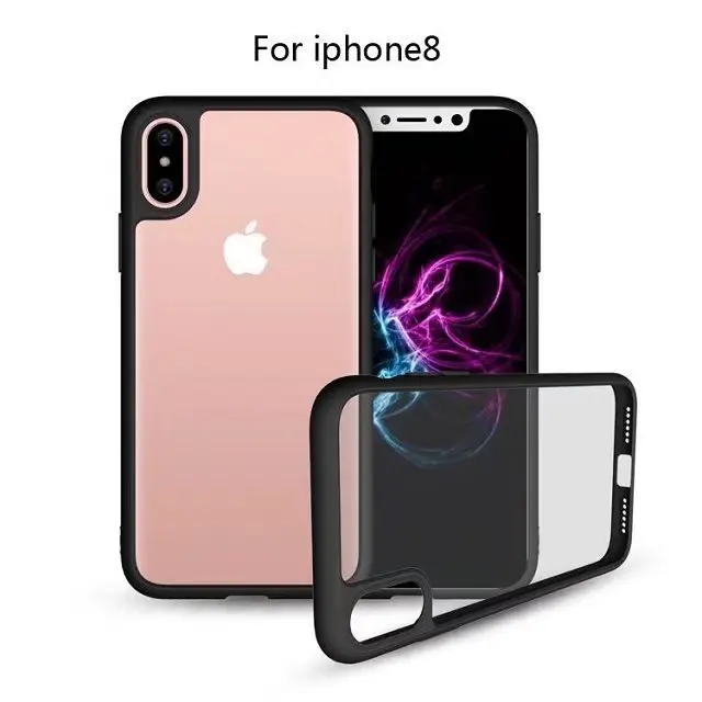 ТПУ телефон Чехол для iPhone 7 Plus 6 S плюс 6splus Прозрачный защиты оболочка задняя