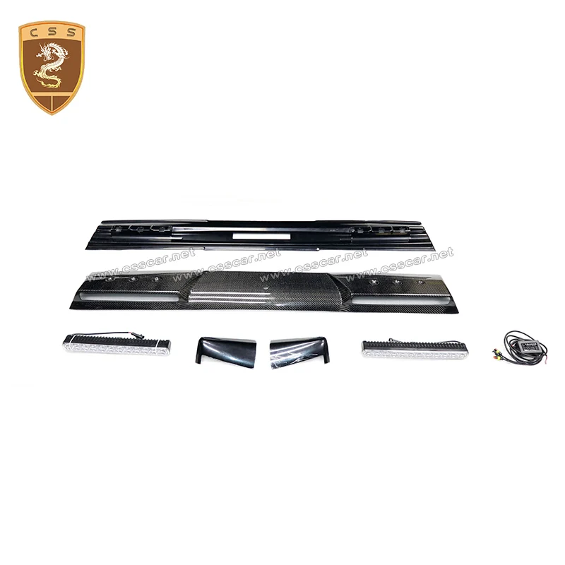 Углеродное волокно задний спойлер на крыше для G класса W463 G500 G550 G55 G65 G469 G63 крыши спойлер на фонарь