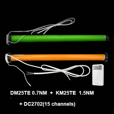 motors and remote 433 МГц Dooya Подсолнух DM25TE KM25TE 25 мм трубчатый двигатель для диам. 38 мм Труба для рулонных жалюзи Зебра - Цвет: motors and remote